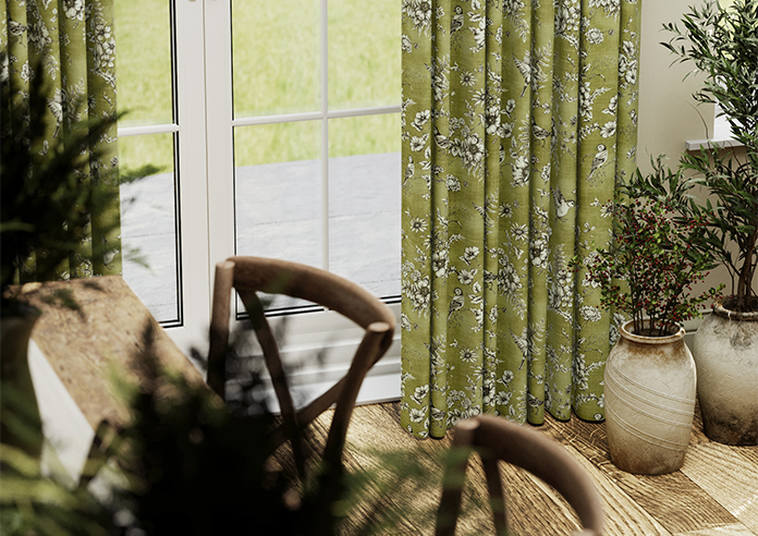 Finch Toile, Willow - Made to Measure Curtains - Image 5